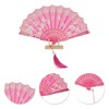 Unique Bargains Tassel Folding Fan 1 Pc - 3 of 4