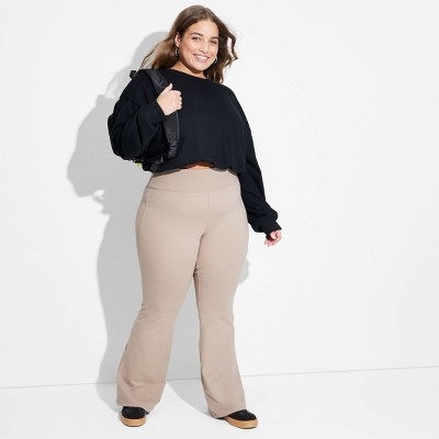 Women's High-Waisted ButterBliss Flare Leggings - Wild Fable™
