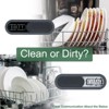 Unique Bargains Oval Clean Dirty Indicating Dishwasher Magnet - 3 of 4