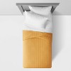 Box Stitch Microfiber Quilt - Pillowfort™ - image 3 of 4
