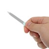 Unique Bargains Durable Stainless Steel Nail Files 10 Pcs - 3 of 4