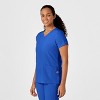 Wink W123 Women's Y-Neck Wrap Scrub Top - 3 of 4