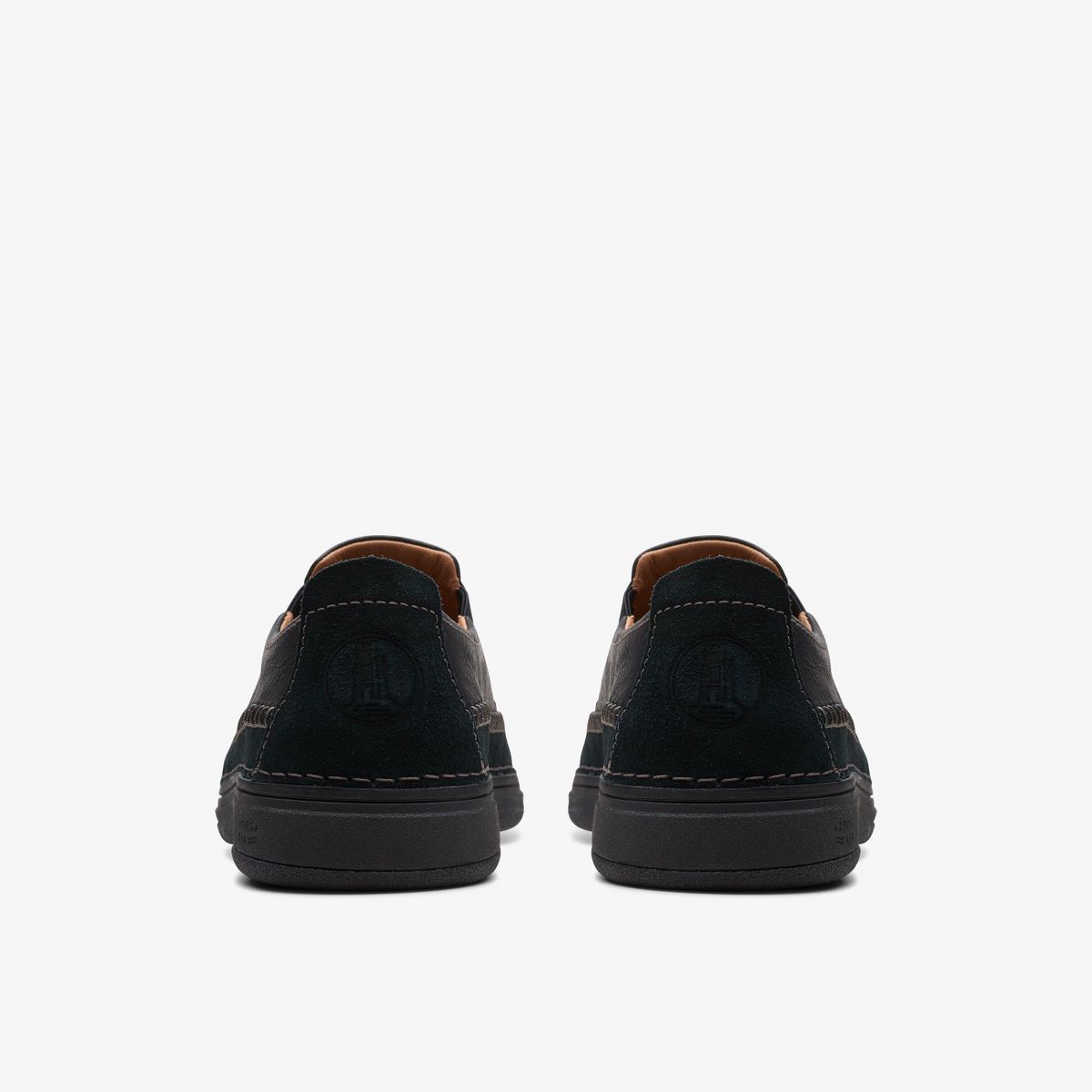 Clarks Mens Nature 5 Walk Black Combi Shoes - thumbnail 5
