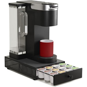 K-Cup Storage Drawer Organizer, 36-Pod Holder Stand with Tray for Keurig Coffee Makers - 1 of 4