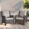Gymojoy Outdoor Chair Cushion 25 x 22 Inch Cushions for Chair - 3 of 4