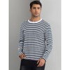 Lars Amadeus Men's Basic Crew Neck Long Sleeves Pullover Striped T-Shirt - 2 of 4