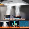 30 inch Kitchen Range Hood Wall Mount Vent Hood Ducted/Ductless 265 CFM 3 Speeds With LEDs - 4 of 4