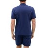 Men's 2-Piece Clothing Set Casual 1/4 Zip Short Sleeve Top And Drawstring Shorts Athletic Outfit - 4 of 4