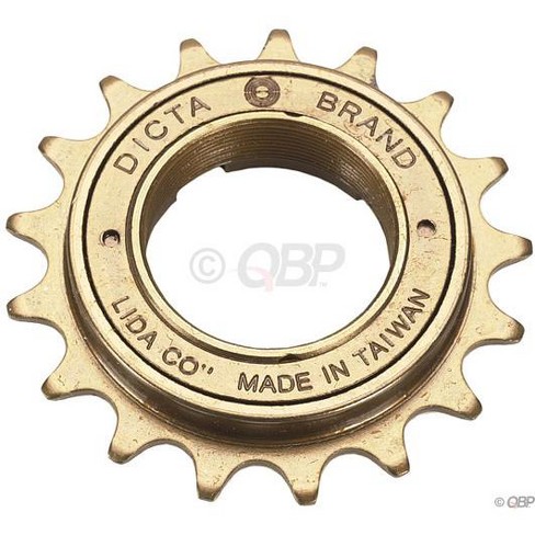 Dicta Standard BMX Freewheel - 16t, Gold - image 1 of 1