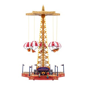 Mr. Christmas 90th Anniversary Collection - Animated & Musical World's Fair Parachute Ride - 1 of 3