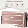 BEAFUP Hardshell Luggage Set 3 Piece, Durable ABS+PC Travel Suitcase with Spinner Wheels for Men Women (20/24/28 Inch) - 4 of 4