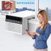 8000 BTU U-Shaped Window AC, Ultra Quiet 49DBA, Cools 450 Sq.Ft, WiFi & Open Window Design - 4 of 4