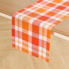 Solino Home Fall Buffalo Check  Linen Table Runner - 2 of 4