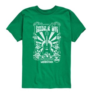 Boys' - Woodstock - Summer Of Love Short Sleeve Graphic T-Shirt - 1 of 4