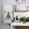Christmas Refrigerator Magnets Magnetic Christmas Tree Magnets for Refrigerator Stickers Decoration Xmas Stickers for Fridge Santa Reindeer - 3 of 4