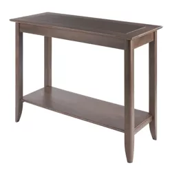 Santino Console Hall Table Oyster Gray - Winsome