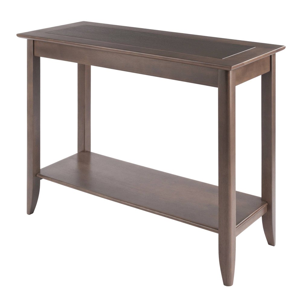 Photos - Coffee Table Santino Console Hall Table Oyster Gray - Winsome