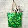 The Lakeside Collection St Patricks Day Totes Gnomes Clovers 17.5"W x 4.5"D x 15.5"H - 2 of 2