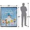 Frosty The Snowman Frosty Wave Blanket 50"x60" Woven Tapestry - 2 of 4