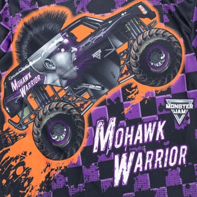 mohawk warrior purple
