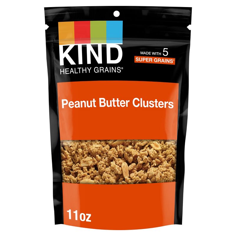 KIND Healthy Grains Protein Peanut Butter Whole Grain Clusters - 11oz, 1 of 9