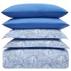 Soft Brushed Microfiber Duvet Cover & Sham Set - Mellanni - 2 of 4