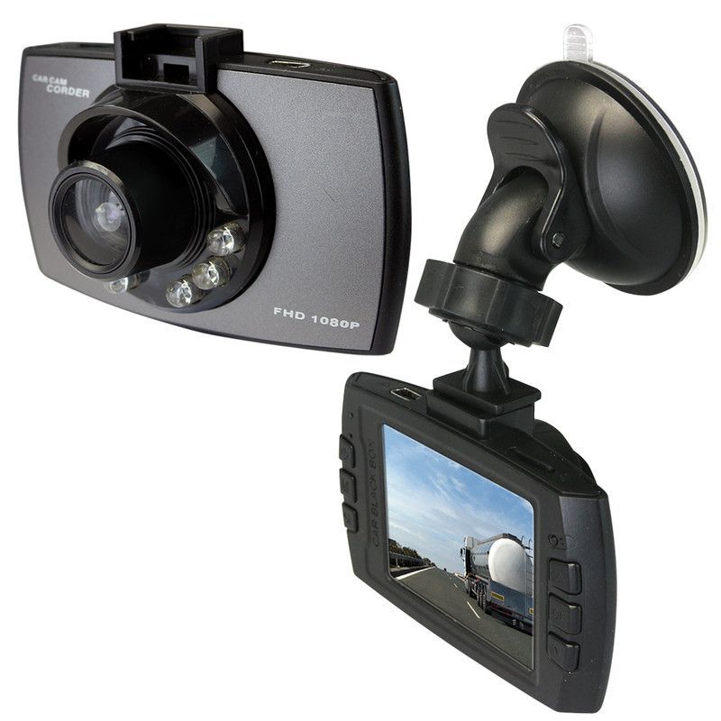 Lifeware Ultra Slim Full HD Dashboard Camera Recorder with 2.4 Inch Wide Screen View, 1 of 6