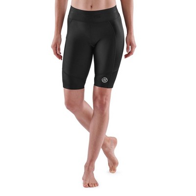 SKINS SERIES-3 Women's Premium Compression Half Tights-Improved Circulation, Reduce Soreness for Rugby, Running & Workouts