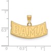Black Bow Jewelry 14k Yellow Gold Alabama Crimson Tide NCAA Small Pendant - 2 of 3