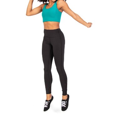 Women's Recycled Polyester Legging With Mesh Insert - Body Wrappers