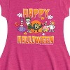Girls' - SpongeBob SquarePants - Happy Halloween Fit & Flair Cap Sleeve Dress - 2 of 4