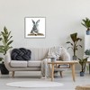 Stupell Industries Bunny Reading Book Black Framed Giclee Art - 2 of 4