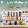 Home Intuition 3 Tier 14 inch Non-Skid Spice Rack Kitchen Pantry Organizer - 4 of 4
