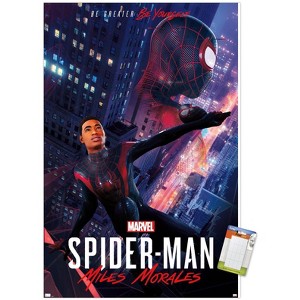 Trends International Marvel's Spider-Man: Miles Morales - Pose Unframed Wall Poster Prints - 1 of 4