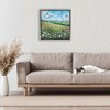Stupell Industries Butterflies In Tranquil Meadow Floating Frame Canvas Art, Gray, 18" x 18" - 3 of 4