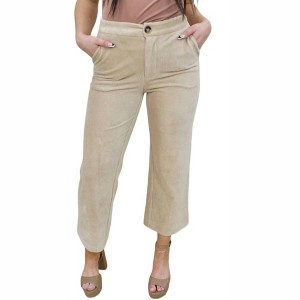 Women's Bruna Corduroy Pant - LUCY PARIS - 1 of 2
