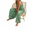 Women's Printed Balloon Bottom Jumpsuit - Klesis - 4 of 4