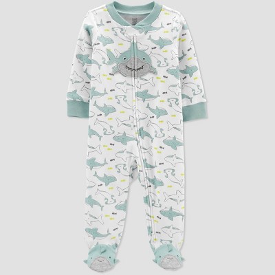 Image of Baby Boys' Shark Sleep N' Play - Just One You® made by carter's Blue 3M