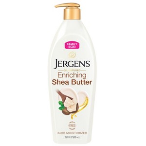Jergens Enriching Shea Butter Hand and Body Lotion for Dry Skin - 1 of 4