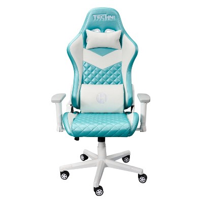 High Back Ergonomic Gaming Chair Aqua - Techni Sport