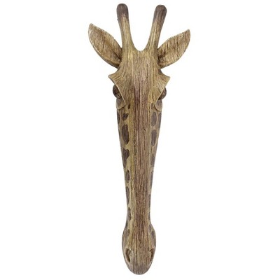 Design Toscano Animal Masks of the Savannah Wall Sculptures Giraffe