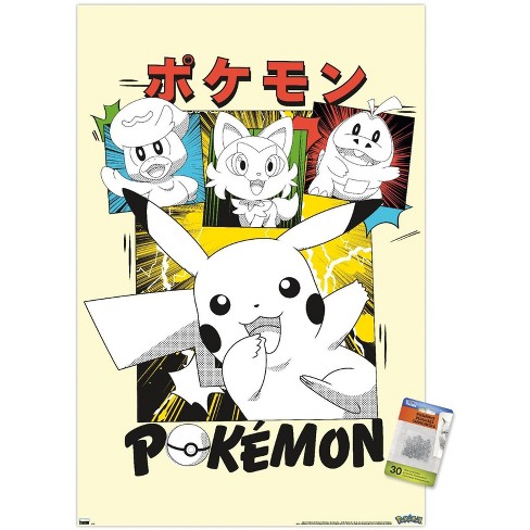 Trends International Pokémon - Eeveelution Unframed Wall Poster