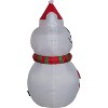 Disney Christmas Airblown Inflatable Mickey Mouse Snowman, 3.5 ft Tall, White - 3 of 4