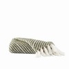 Brooklyn Loom 50"x70" Diagonal Chenille Stripe Throw Green - 2 of 4