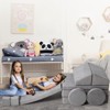 Kids Sofa Couch, Modular Baby Floor Sofa, Toddler Play Couch for Playroom Furniture, Sectional Couch for Children, Convertible Foam and Floor Cushion - 3 of 4