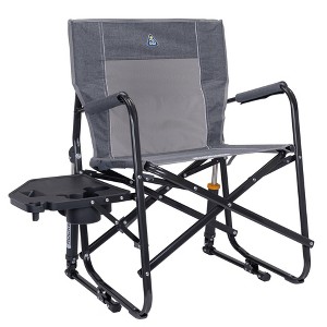 GCI Outdoor Freestyle Rocker Side Table Foldable Rocking Outdoor
