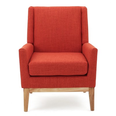 Aurla Accent Chair Muted Orange 