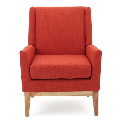 Christopher knight orange discount chair