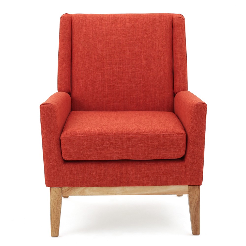 Photos - Chair Aurla Accent  Muted Orange - Christopher Knight Home