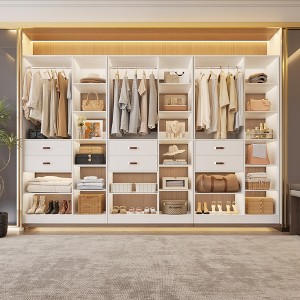 Besiost 40'' Freestanding Closet System with 10 Shelves, Closet Organizer - 1 of 4